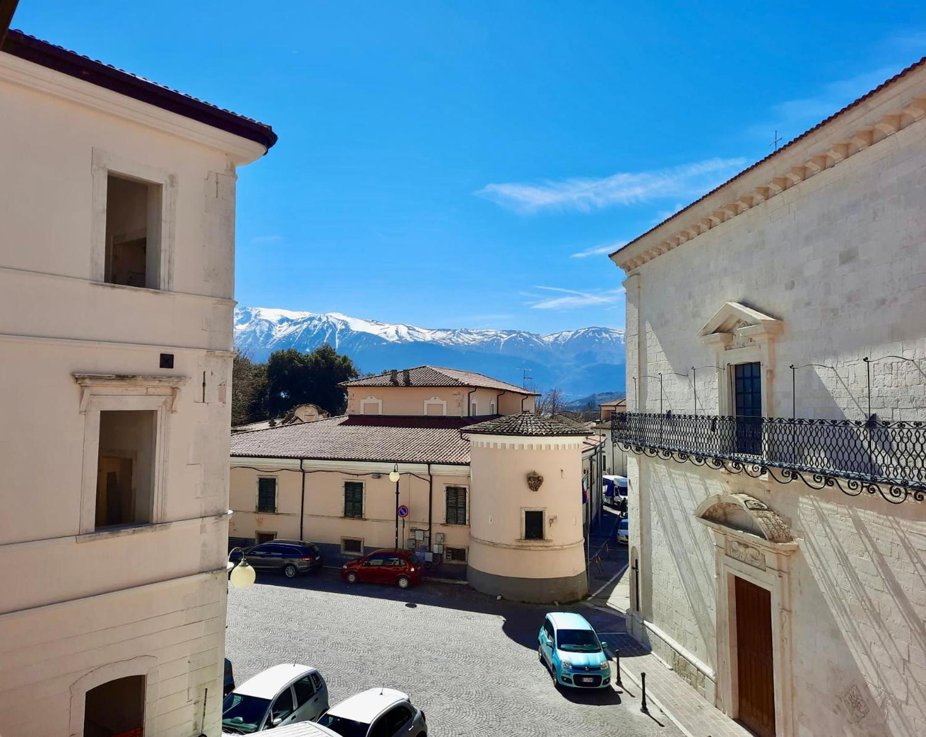 Casa Matteo-Gran Sasso Leilighet LʼAquila Eksteriør bilde